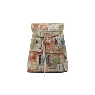 Baumwoll-Rucksack Vintage Label Made in Italy | Risorse Future