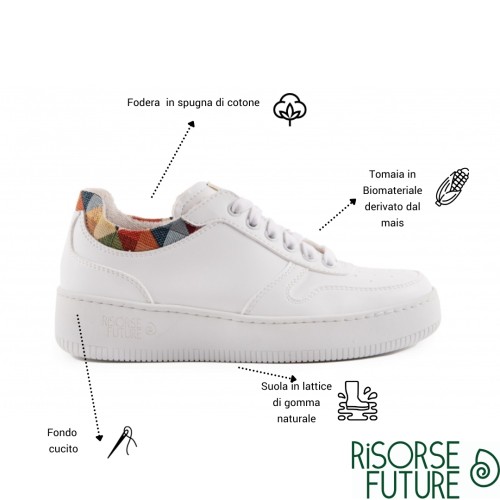 Athena Piramide Sneakers Scarpe Vegan Made in Italy | Risorse Future