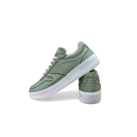 Athena Sneakers Green Artigianali Made in Italy