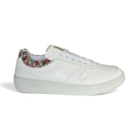 Urano White Honeycomb Sneakers Vegan Made in Italy | Risorse Future
