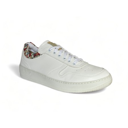 Urano White Honeycomb Sneakers Vegan Made in Italy | Risorse Future