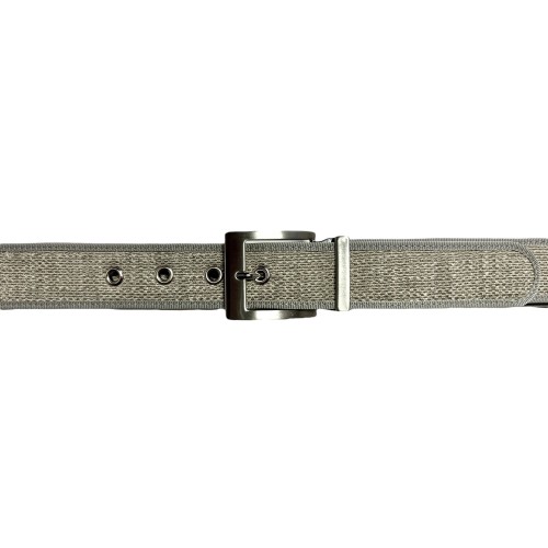 Baumwoll Gürtel Grey Made in Italy | Risorse Future