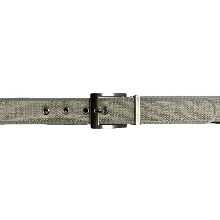 Baumwoll Gürtel Grey Made in Italy | Risorse Future