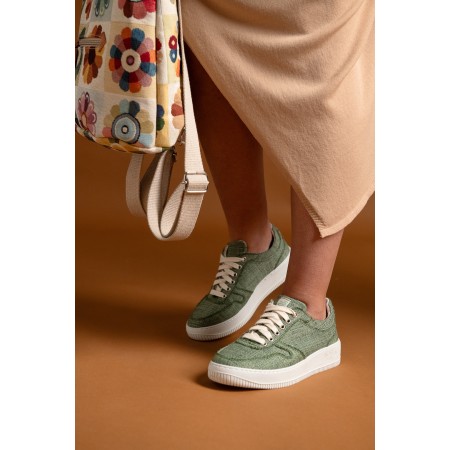 Athena Sneakers Green Artigianali Made in Italy