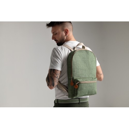 Zaino Lifestyle Backpack Canapa Ecologico Made In Italy
