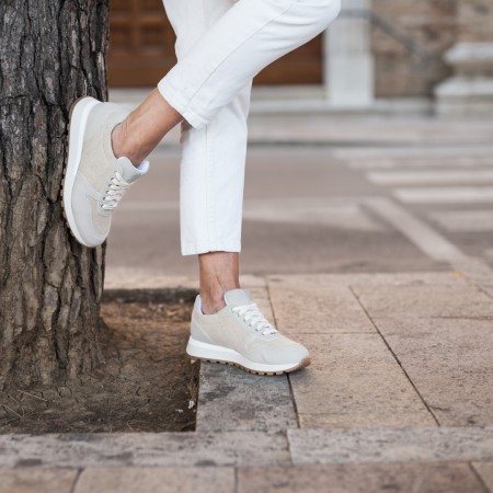 Mirea Damensneaker Hanf Schühe Made in Italy | Risorse Future