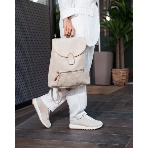 Mirea Damensneaker Hanf Schühe Made in Italy | Risorse Future