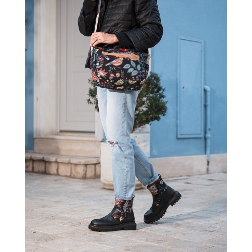 Terry Nero Scarpe Vegane Made in Italy | Risorse Future
