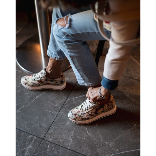 Asia Damensneaker Splash Vegan Schühe Made in Italy | Risorse Future