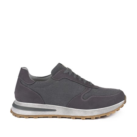 Roger Anthracite Hemp Shoes Made in Italy | Risorse Future