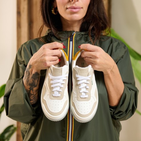 Wave Giallo Sneakers Scarpe Vegan Made in Italy | Risorse Future