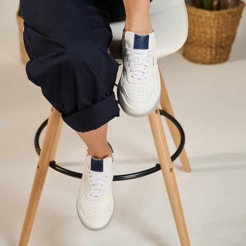 Wave Blu Sneakers Scarpe Vegan Made in Italy | Risorse Future