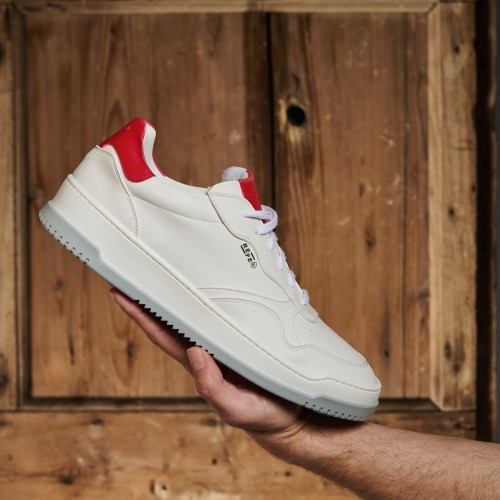 Wave Rosso Sneakers Scarpe Vegan Made in Italy | Risorse Future