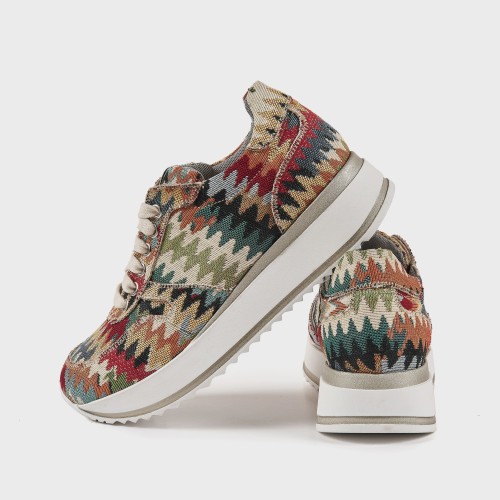 Asia Damensneaker Perù Schühe Made in Italy | Risorse Future