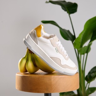 Wave Yellow Sneakers Vegan Made in Italy | Risorse Future