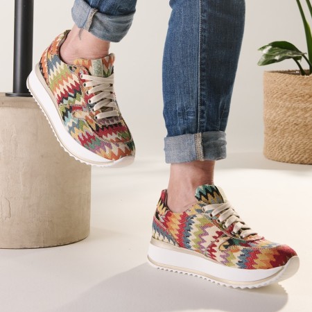 Asia Damensneaker Perù Schühe Made in Italy | Risorse Future