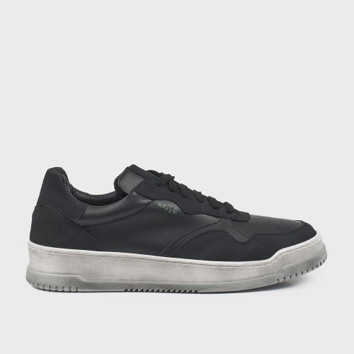 Wave Nero Sneakers Scarpe Vegan Made in Italy | Risorse Future