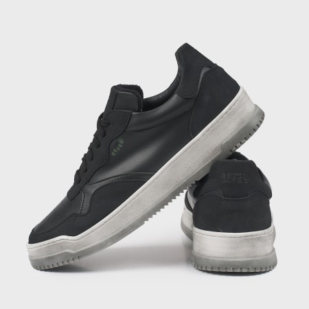 Wave Nero Sneakers Vegan Made in Italy | Risorse Future