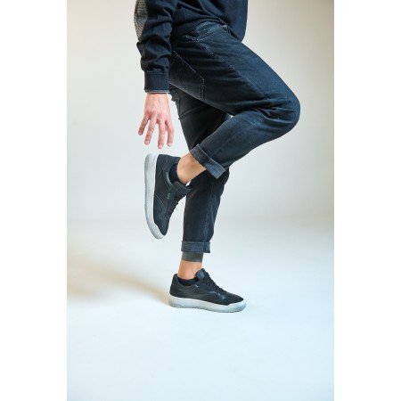 Wave Nero Sneakers Vegan Made in Italy | Risorse Future