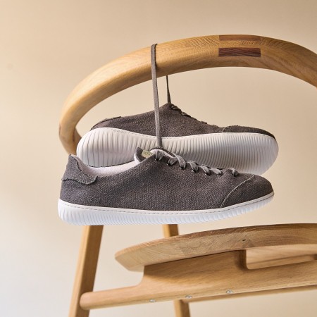Terra Barefoot Anthracite Vegan Made in Italy | Risorse Future