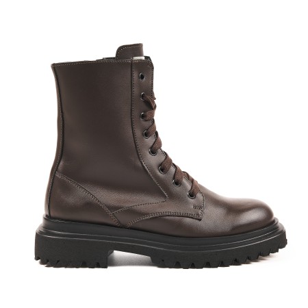 Zoe Boots Brown Vegan Made in Italy | Risorse Future