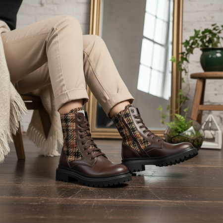 Zoe Boots Scozia Vegan Made in Italy | Risorse Future