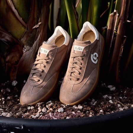 Zenit Hazelnut Sneakers Vegan Made in Italy | Risorse Future
