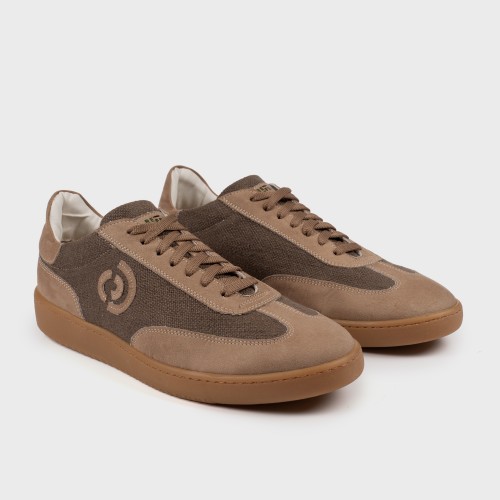 Zenit Hanf Haselnuss Sneakers Vegan Made in Italy | Risorse Future