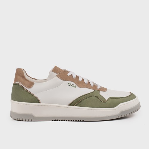 Wave Sage/Camel Sneakers Scarpe Vegan Made in Italy | Risorse Future