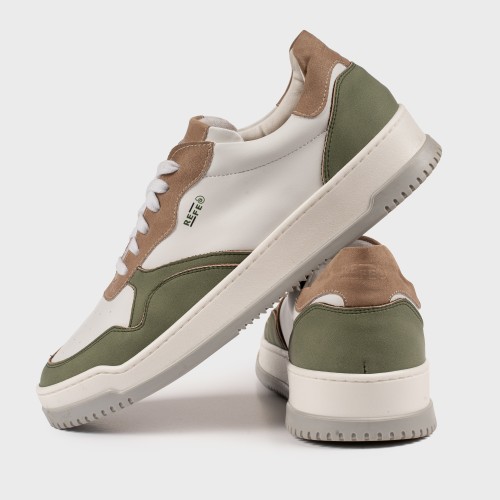 Wave Sage/Camel Sneakers Scarpe Vegan Made in Italy | Risorse Future