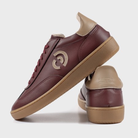 Zenit Bordeaux Sneakers Scarpe Vegan Made in Italy | Risorse Future