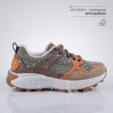 Sentiero Sage Trekking Sneakers Vegan Made in Italy | Risorse Future