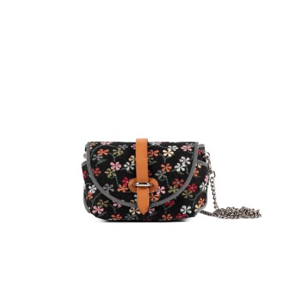 Rosy Bag Little Flowers Black