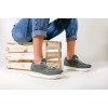 Asia Damensneaker Hanf Salbei